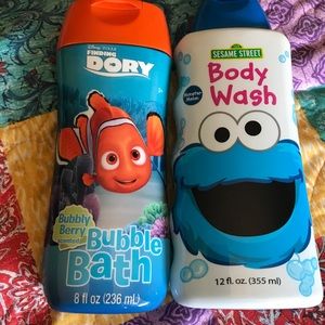 Body wash and bubble bath
