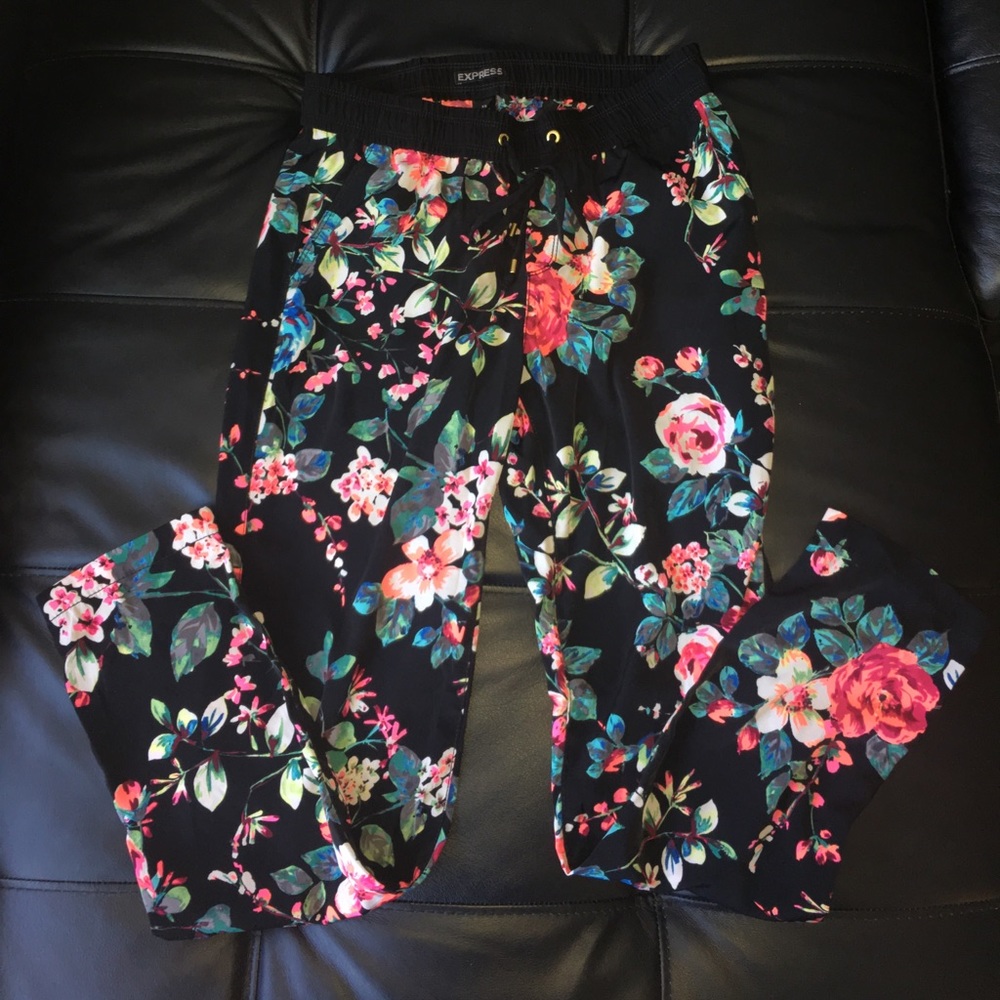 Express Floral Pants