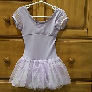 Capezio purple dance/ballet leotard/tutu 5T