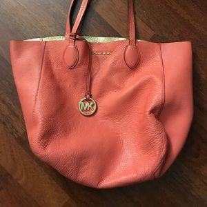 Micheal Kors Grapefruit Tote