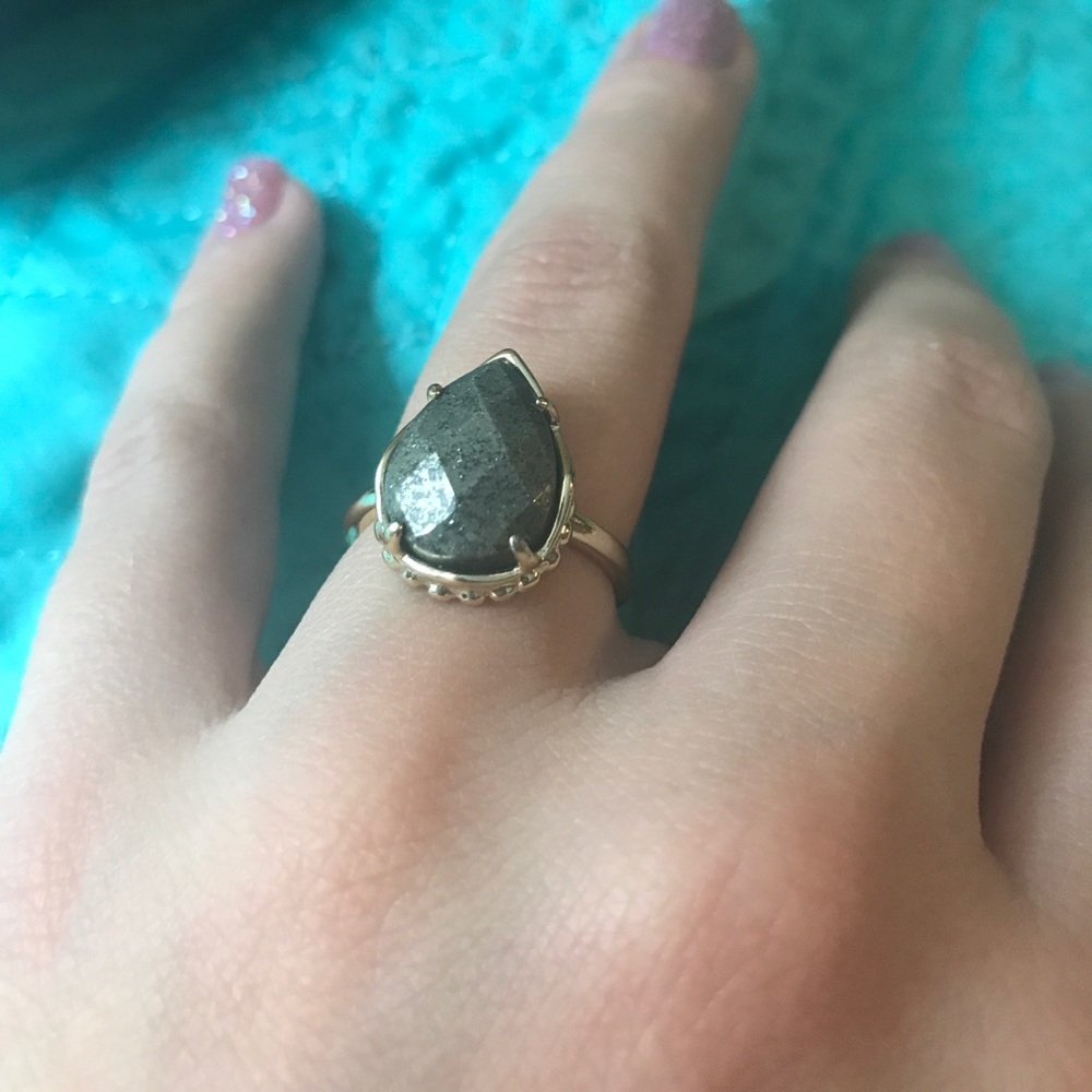 Gold Kendra Scott ring
