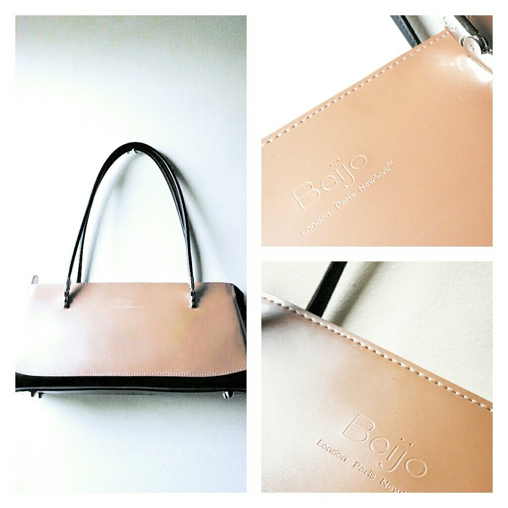 Beijo -Rose & Black Purse