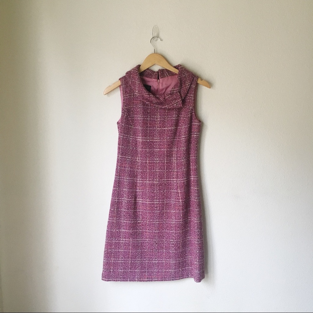 donna ricco • plaid dress