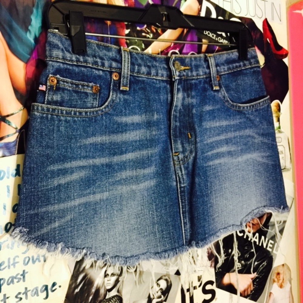 Vintage Ralph Lauren Denim Skirt
