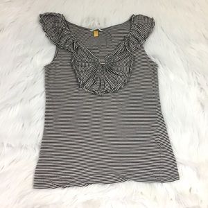 Anthropologie Leifsdottir striped cap sleeve XS