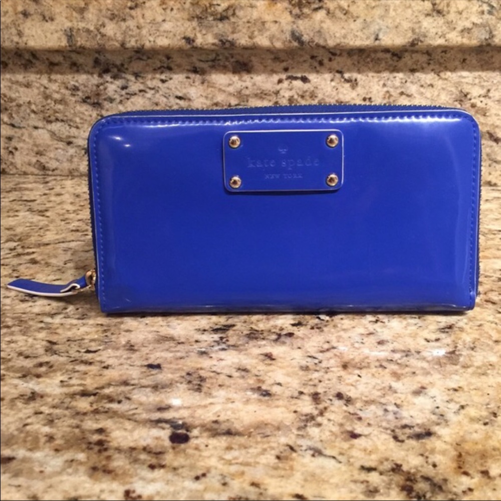 Patent leather Kate Spade wallet