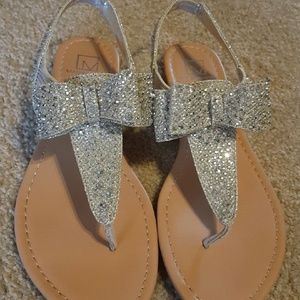 Material Girl Gold Sandals