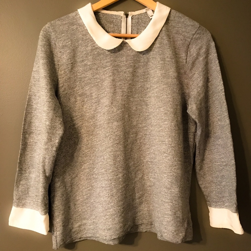 J.Crew Top, Peter Pan Collar