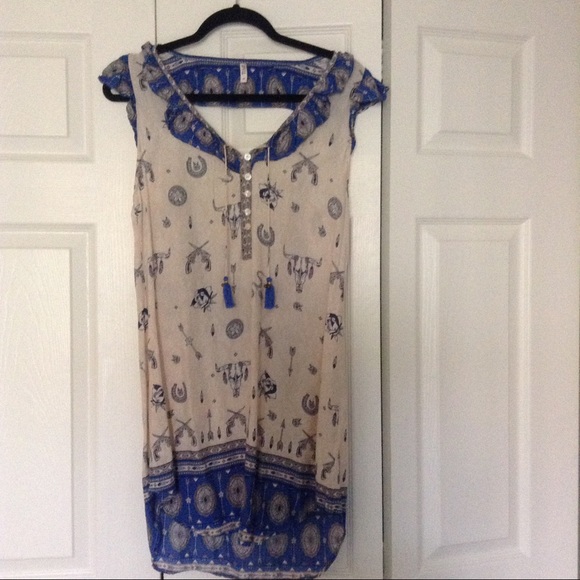 SOLD -Spell and the gypsy coyote backless shift - Picture 5 of 8