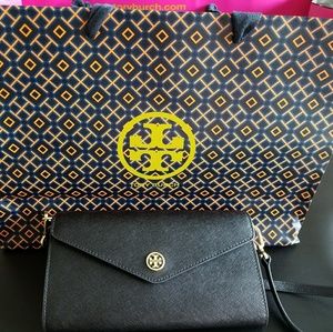 Tory Burch Crossbody Robinson Expandable Wallet