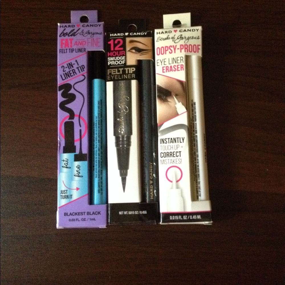 (NIB)Hard Candy Eyeliner Bundle