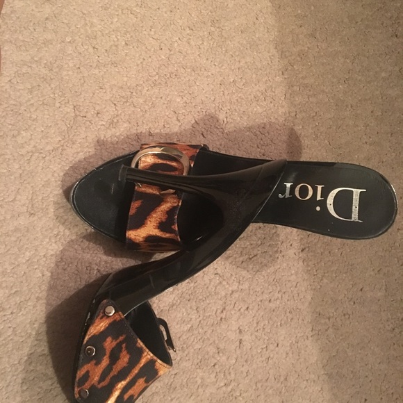 Dior animale print mule - Picture 2 of 5