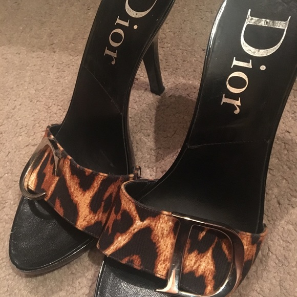 Dior animale print mule - Picture 3 of 5