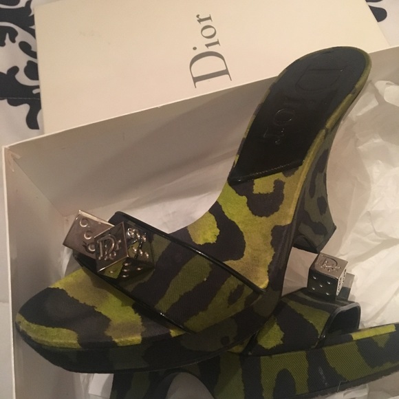 Dior animale print mule - Picture 4 of 5