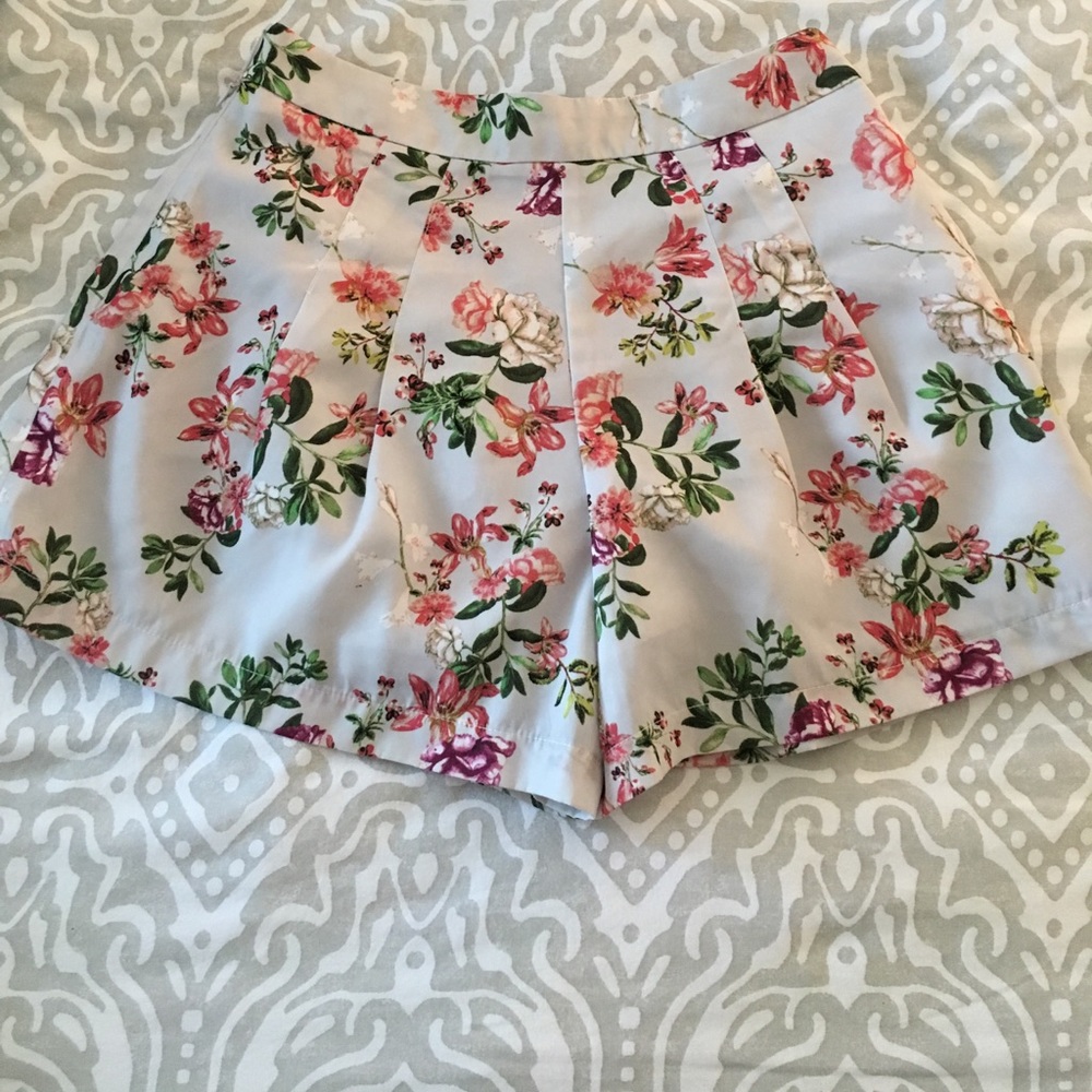 Floral shorts