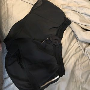 Black LuluLemon Shorts