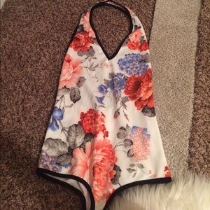 floral bodysuit