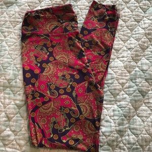 UNICORN Elephant LulaRoe Leggings - Tall and Curvy