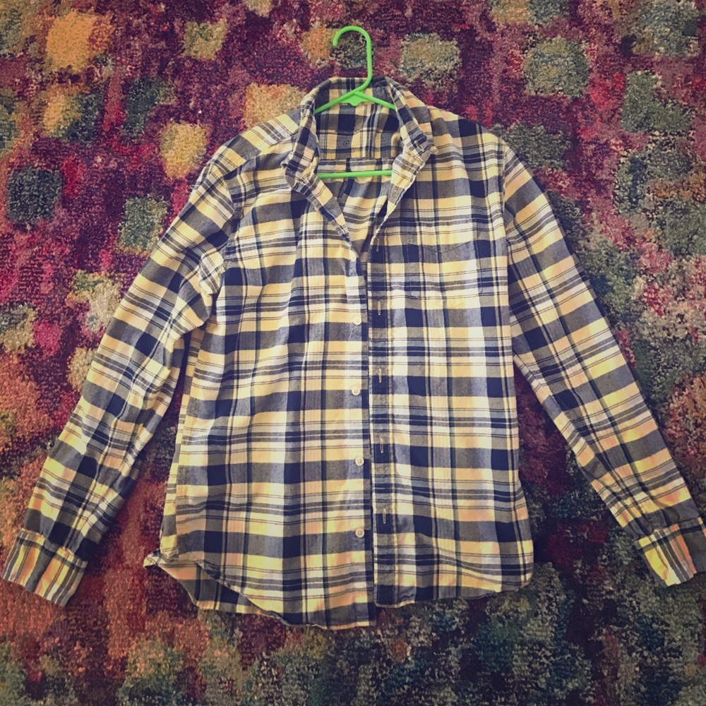 Yellow Casual Button Down (Men)