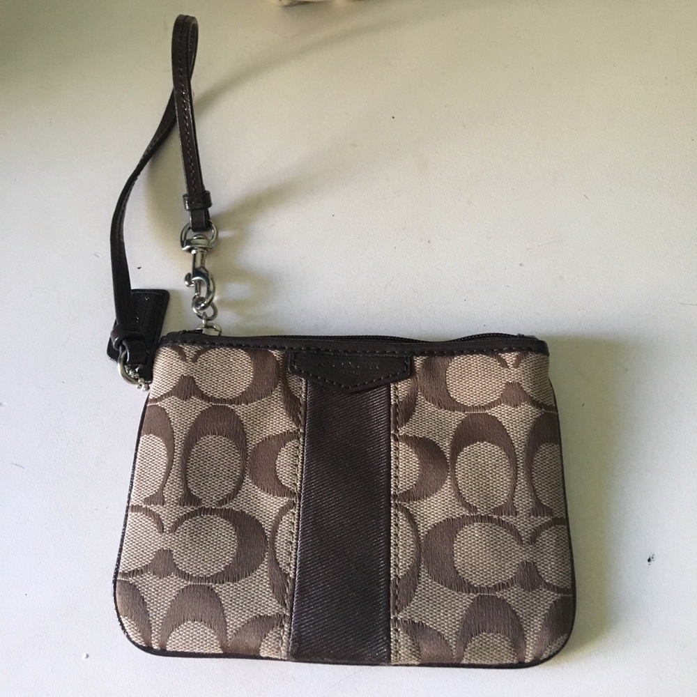 Coach hand purse