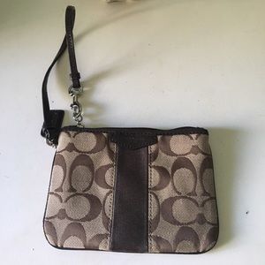 Coach hand purse