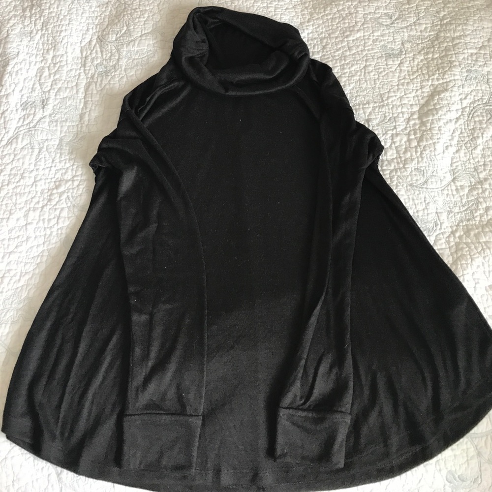 A-line long Sleeve Turtle neck