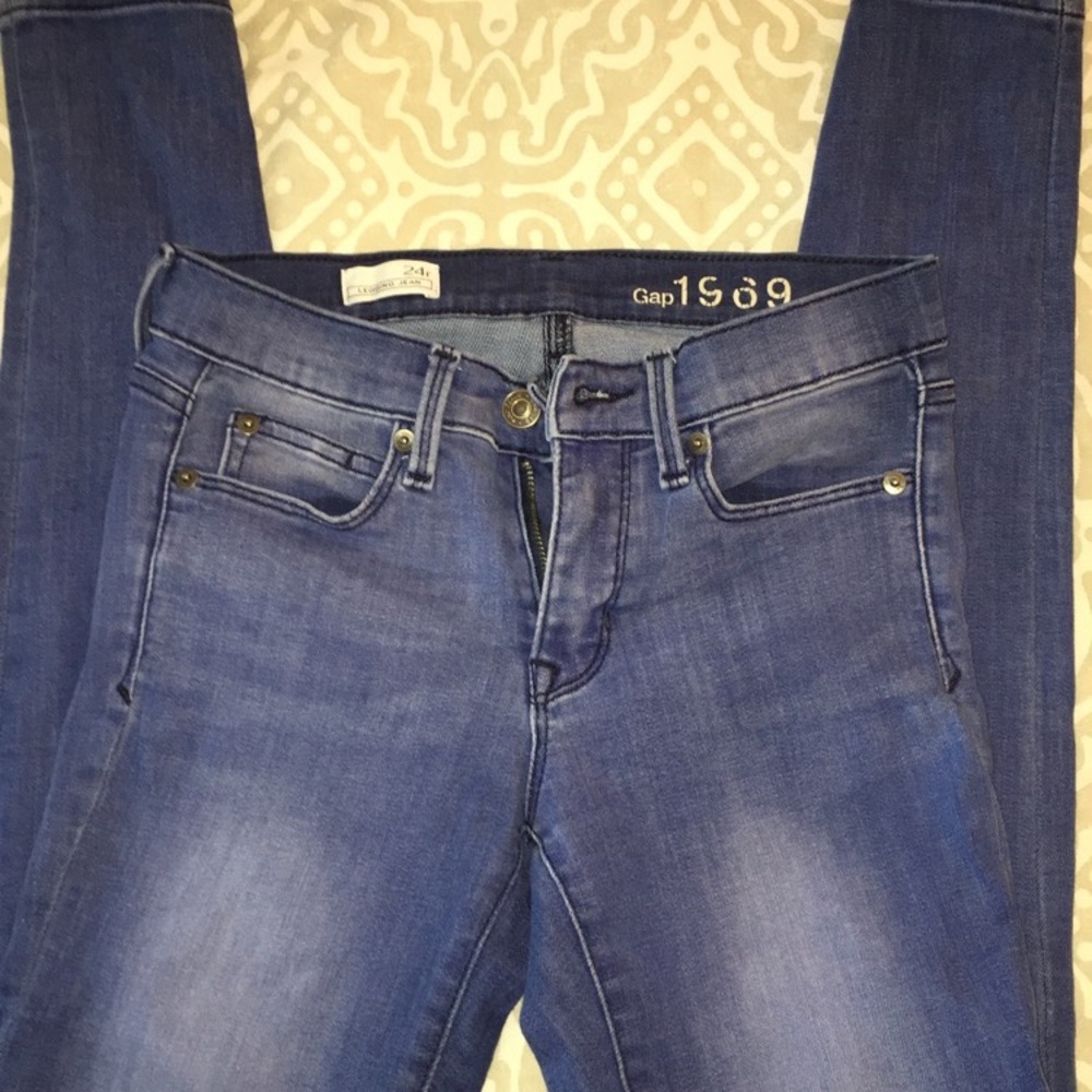 Gap stretch indigo jeans