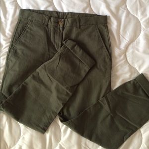 GAP "broken-in straight khakis" size 00