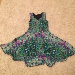 Cynthia Rowley size 8 flower print dress