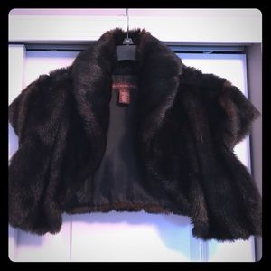 Fur shrug