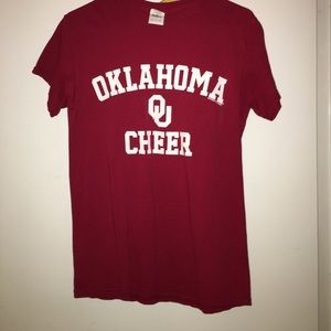 oklahoma university cheer shirt