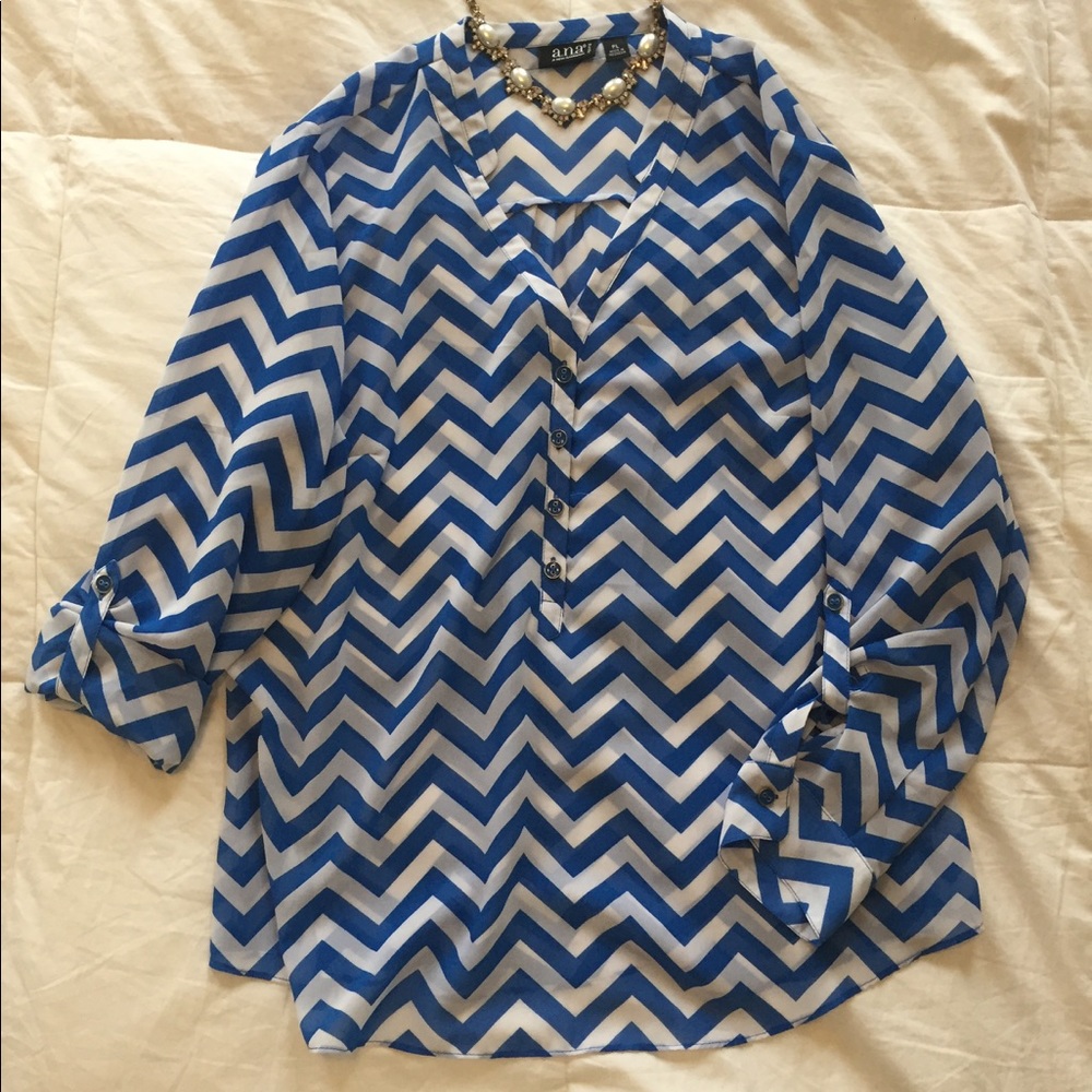Comfy chevron blouse