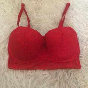 Red Lace VS Bralette
