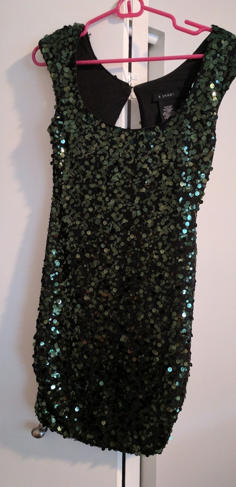 Green Sequence Dress