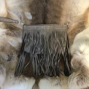 Aldo fringe clutch