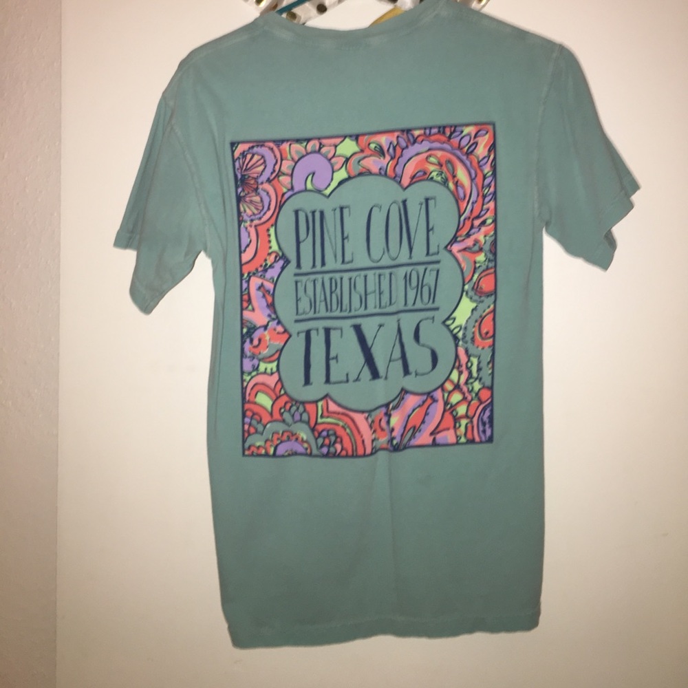 pine cove camps comfort colors tshirt