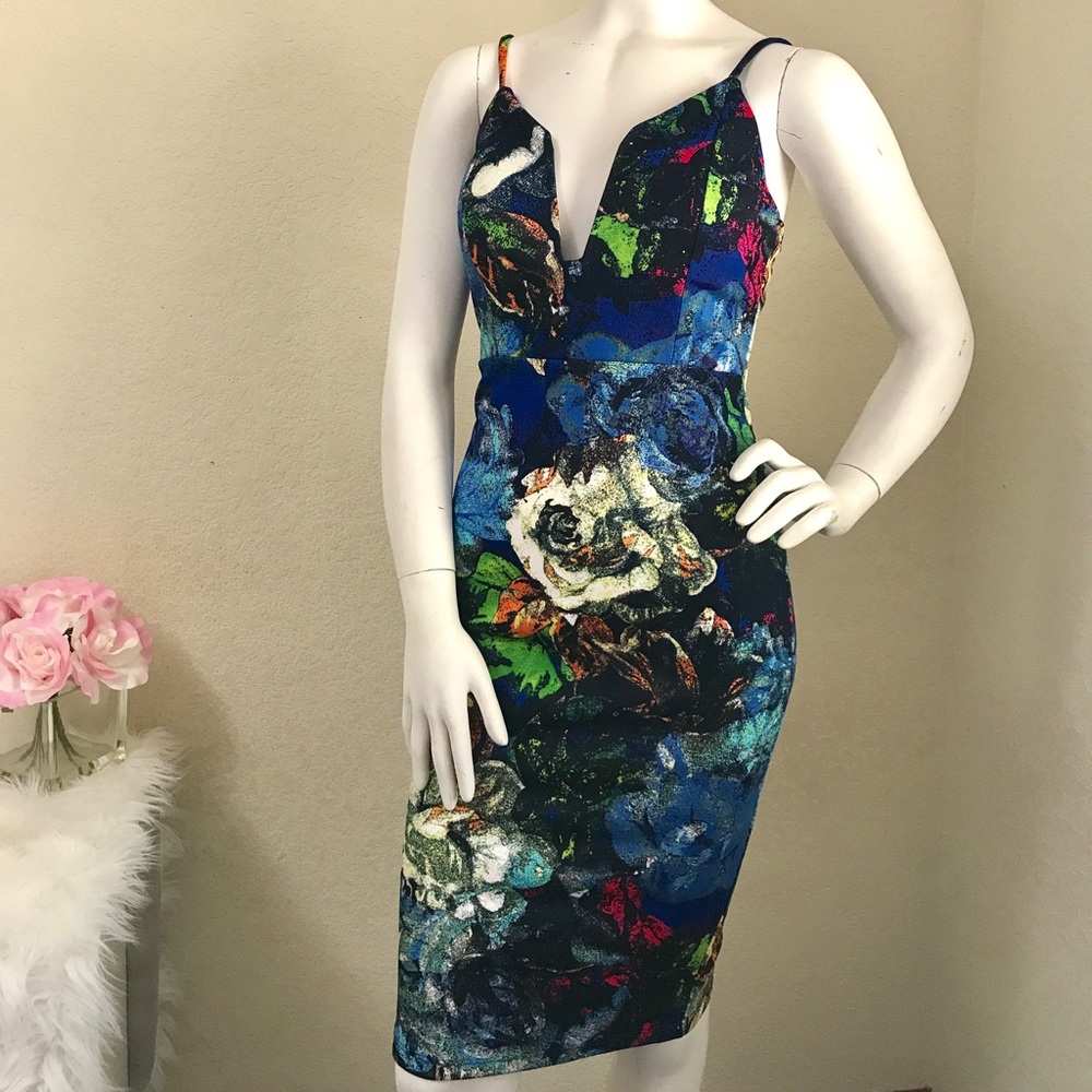 Floral bodycon Dress