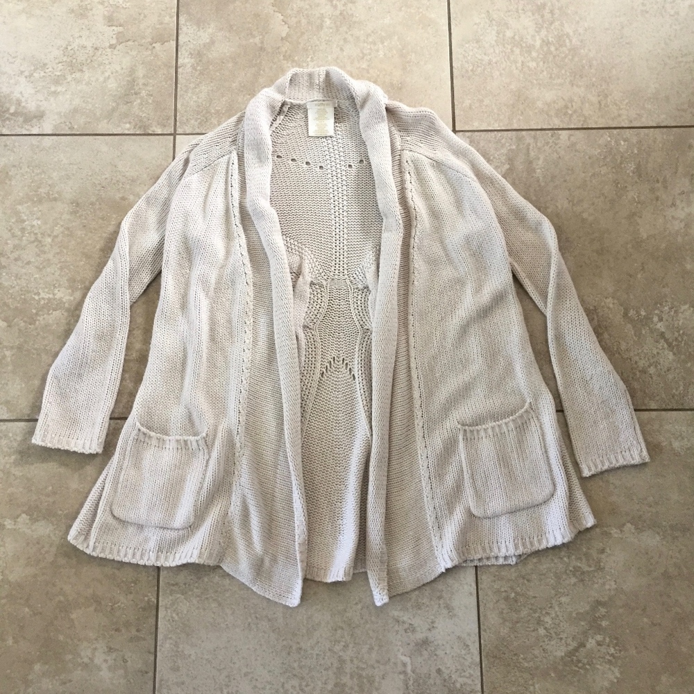 Oatmeal slouchy cardigan