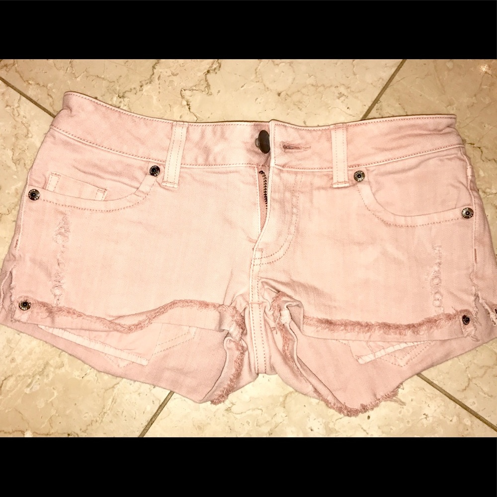Victoria's Secret  Blush Pink  Cutoff  Shorts  sz2