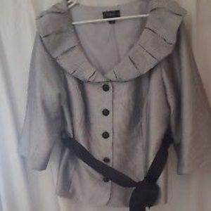 Dress Barn Collection FORMAL Woman's Jacket Blouse