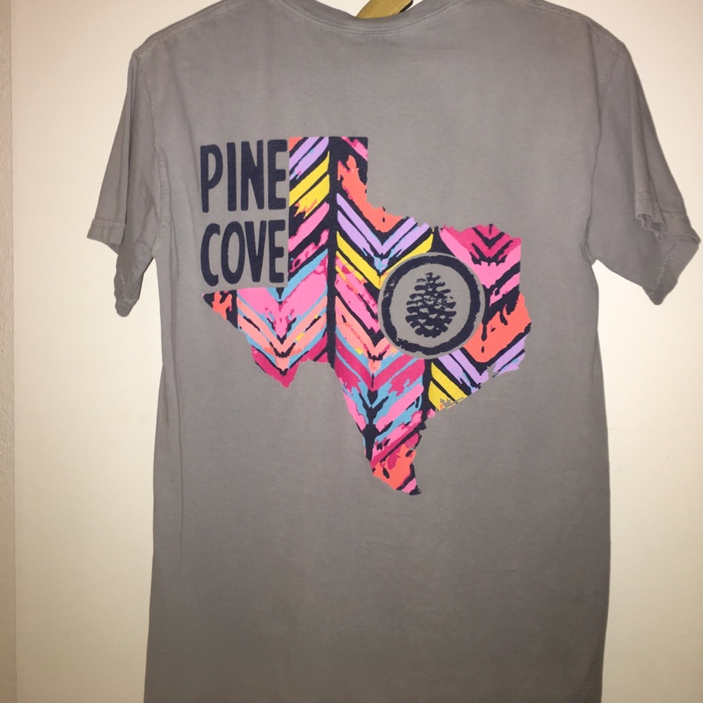 comfort colors pine cove camp t