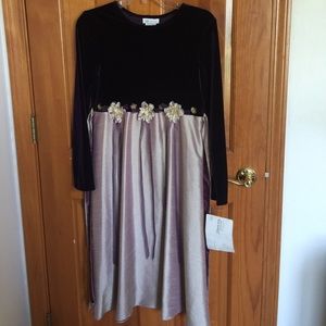 Bonnie Jean Lilac and Purple Dress NWT