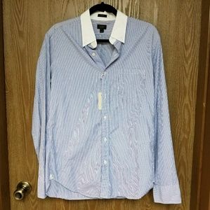 J Crew Mens Slim Medium Dress Shirt (New)