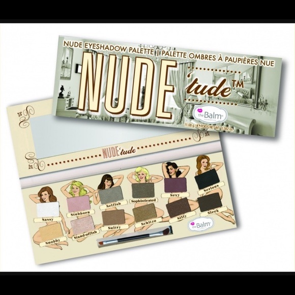 TheBalm 'nudetude' eyeshadow palette - Picture 1 of 1
