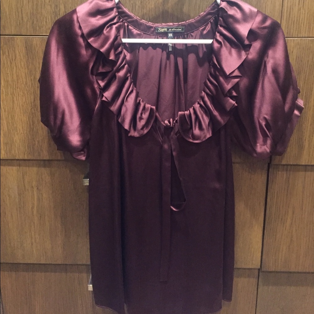 Seven for All Mankind Silk Blouse