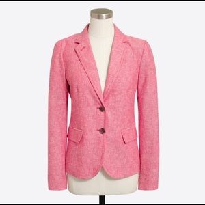 J.Crew School boy blazer in linen cotton