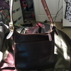 Vintage Coach Leather Shoulder Bag