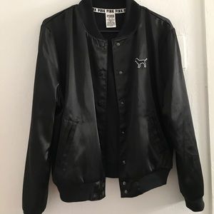 Victoria Secret PINK Bomber Jacket Silky