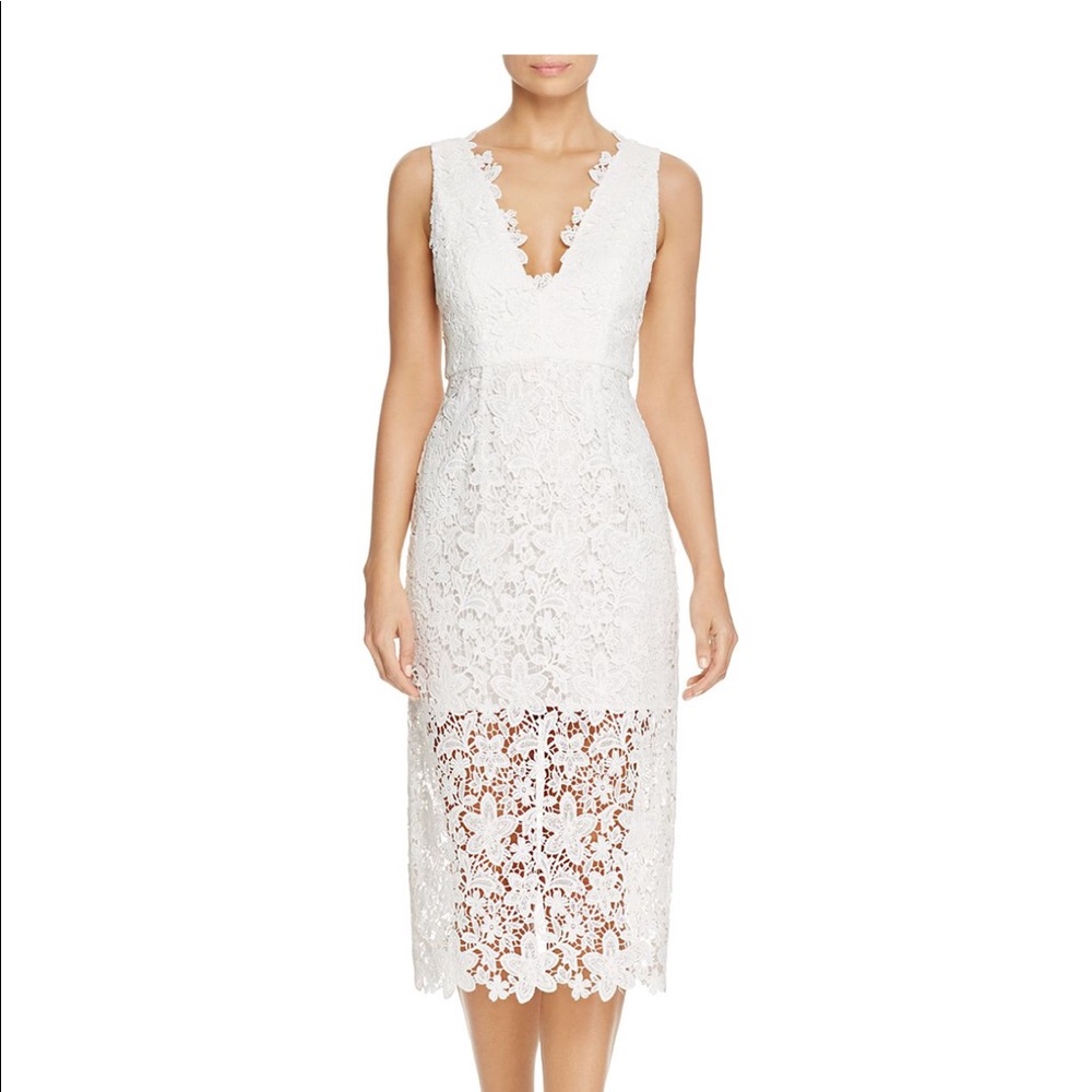 Beautiful white lace dress