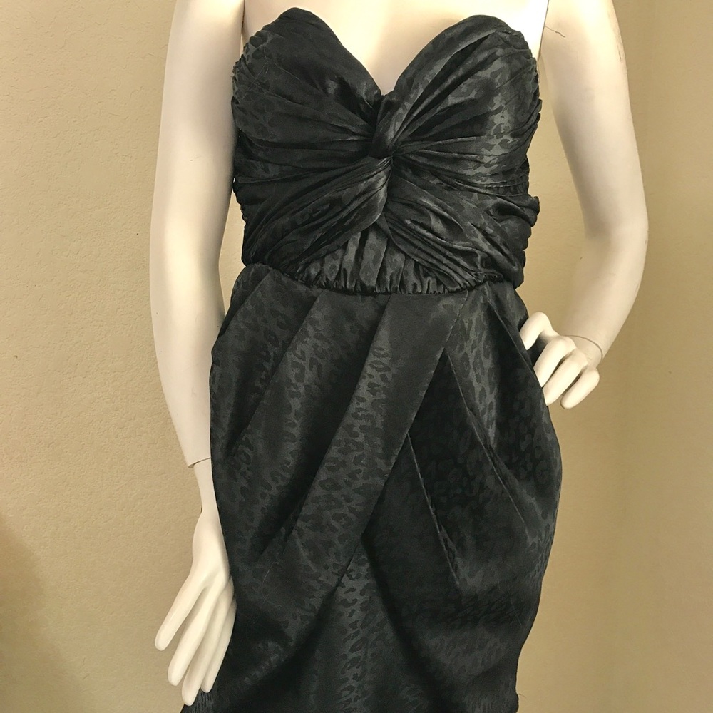Black tube dress